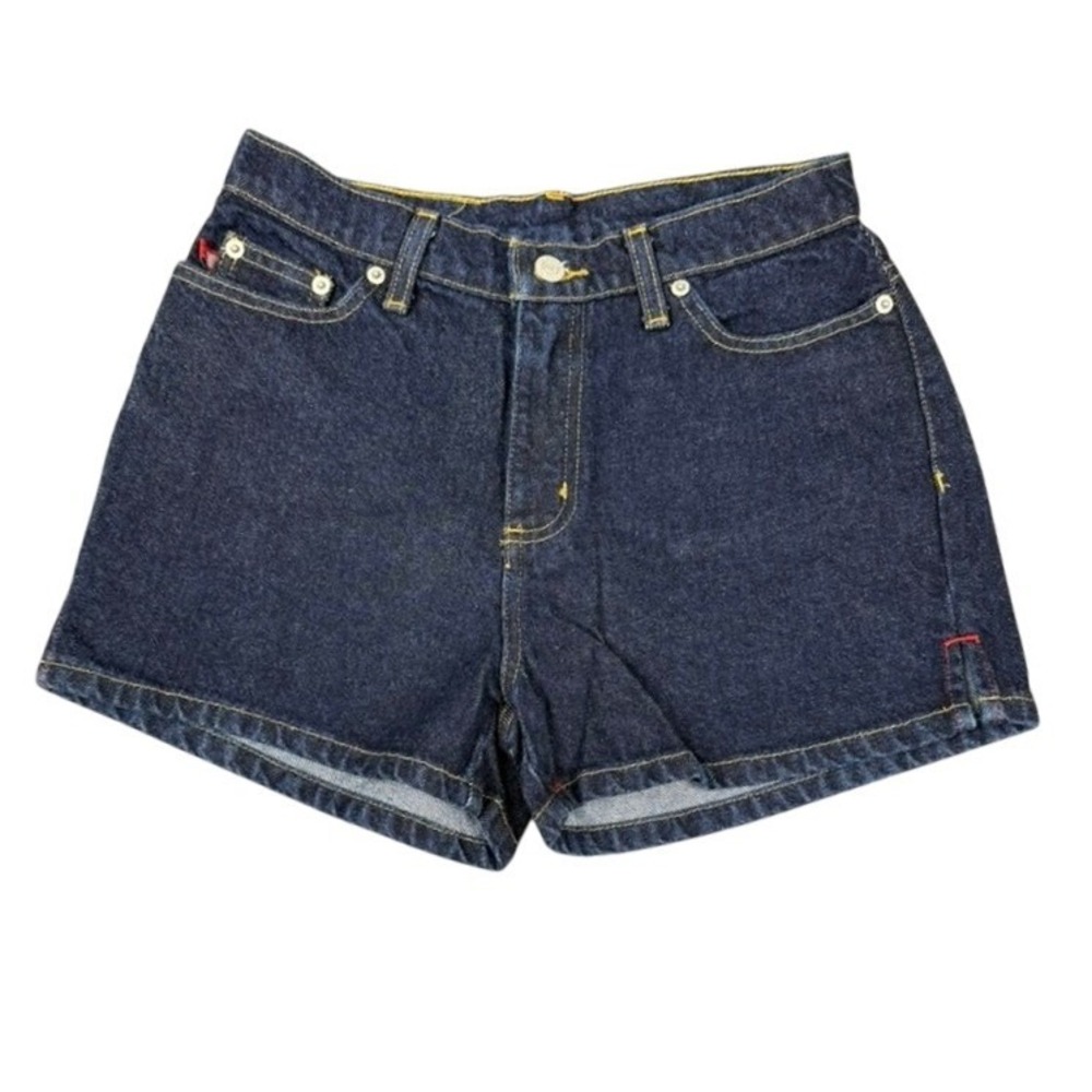 VTG Polo‎ Jeans Co Ralph Lauren Womens Dark Wash Denim Shorts Size 2  NEW